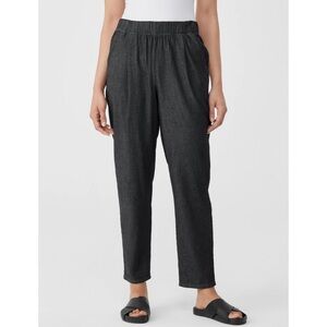 Eileen Fisher Organic Cotton Twill Tapered Ankle Pants Size 1X NWT